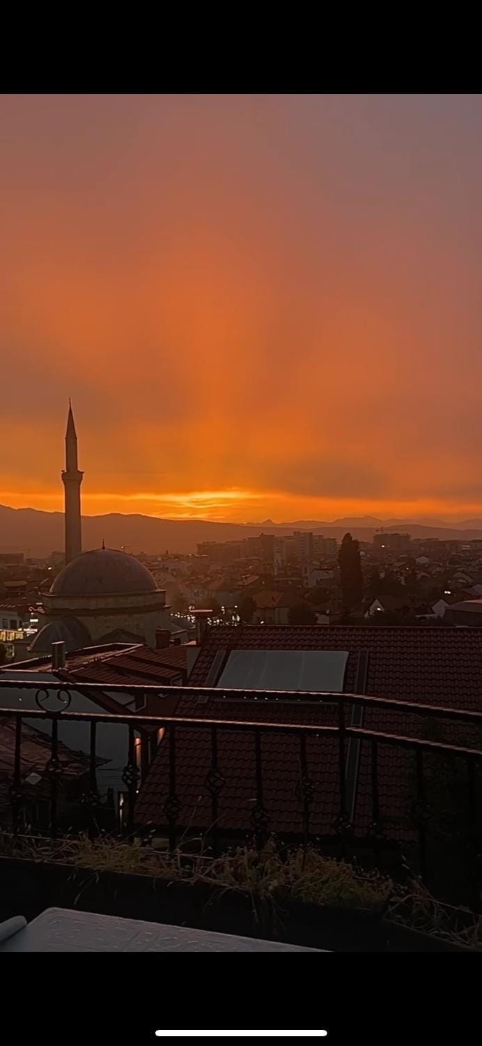 Triple Room with Terrace City View and Shared Bathroom - Rooms GEA Apartment in North Macedonia