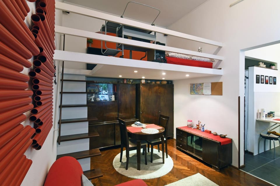 Living room, Bedroom