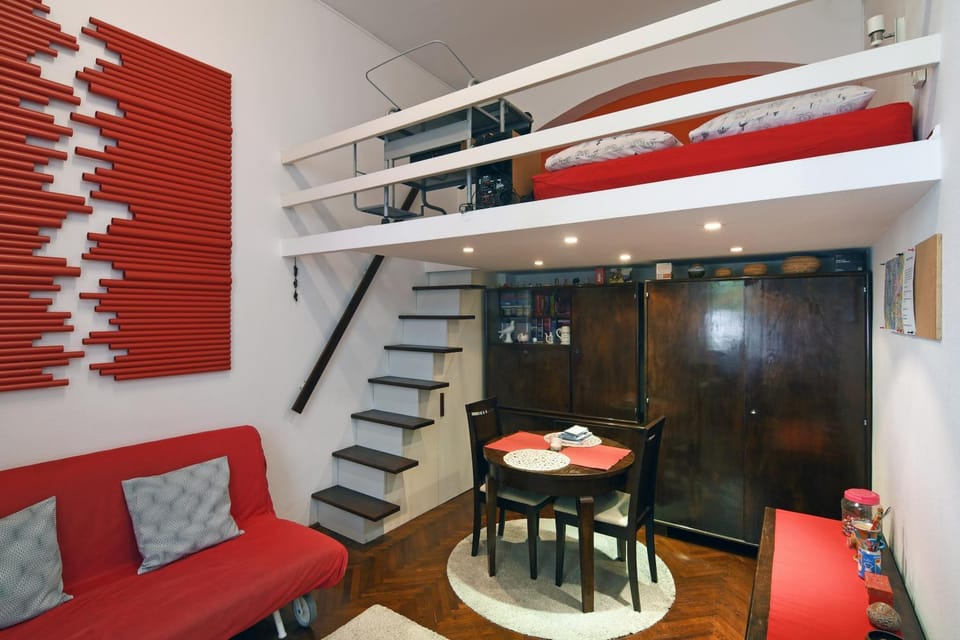 Living room, Bedroom