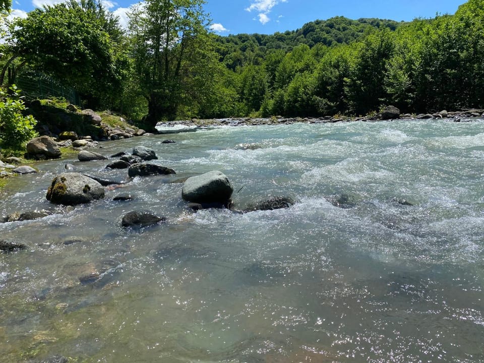 River house House in Adjara, Georgia