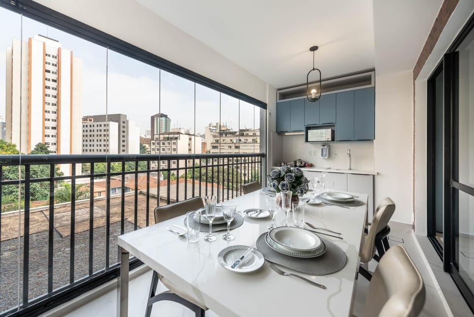 Patio, View (from property/room), Balcony/Terrace, Kitchen or kitchenette, Dining area
