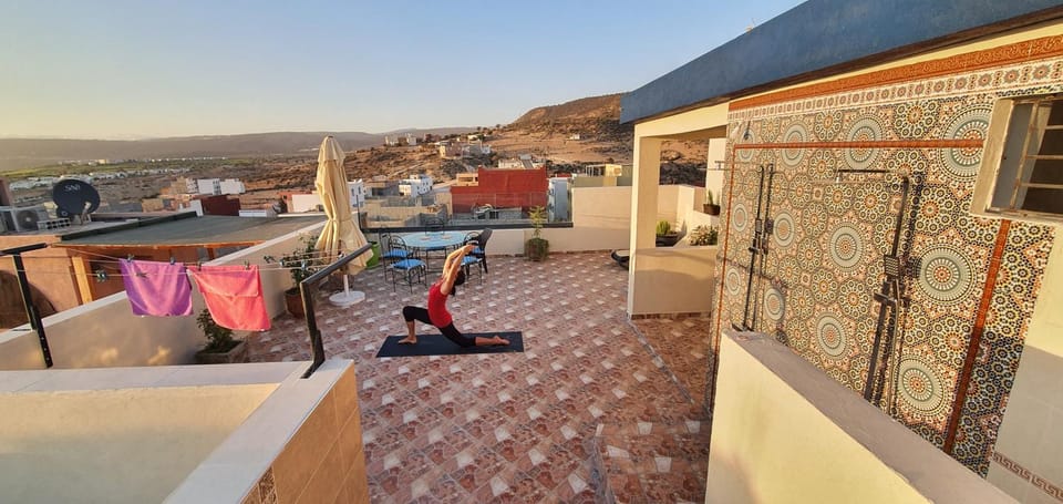 Natural landscape, View (from property/room), Balcony/Terrace, City view, Mountain view
