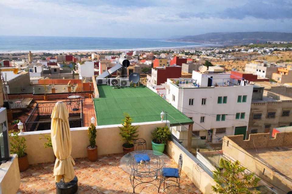 Balcony/Terrace, City view, Sea view, Sunset