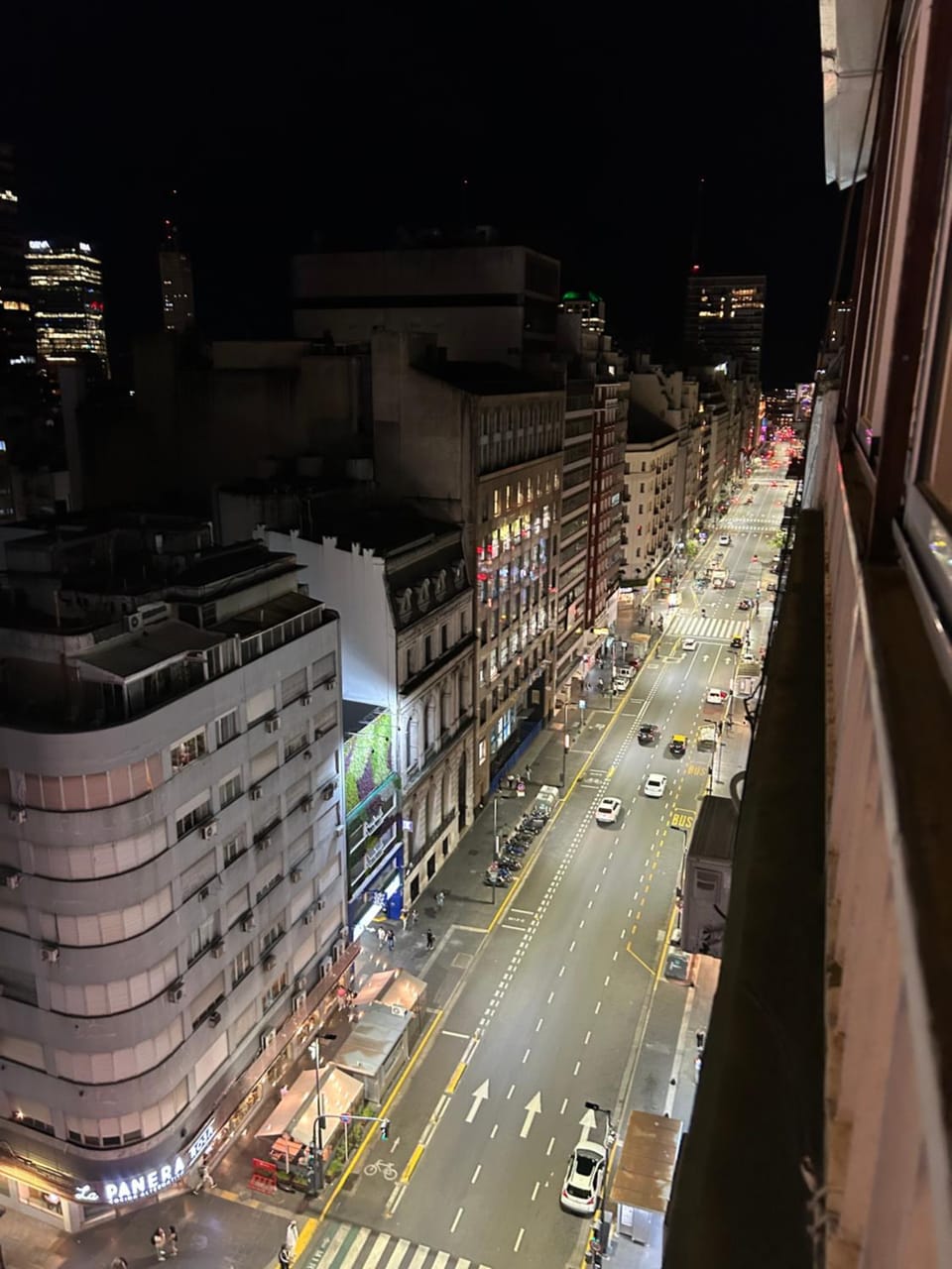 Night, City view, Street view