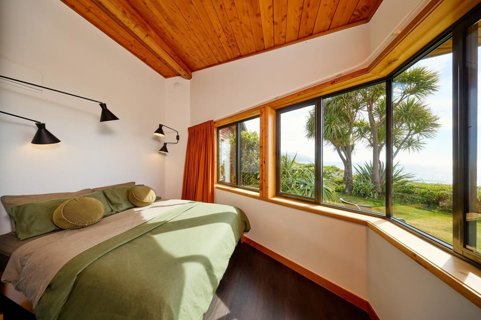 Bed, Natural landscape, Bedroom