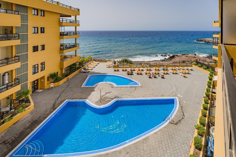 Edificio Agua Marina Panoramic view apartments on First line Apartment in Abona