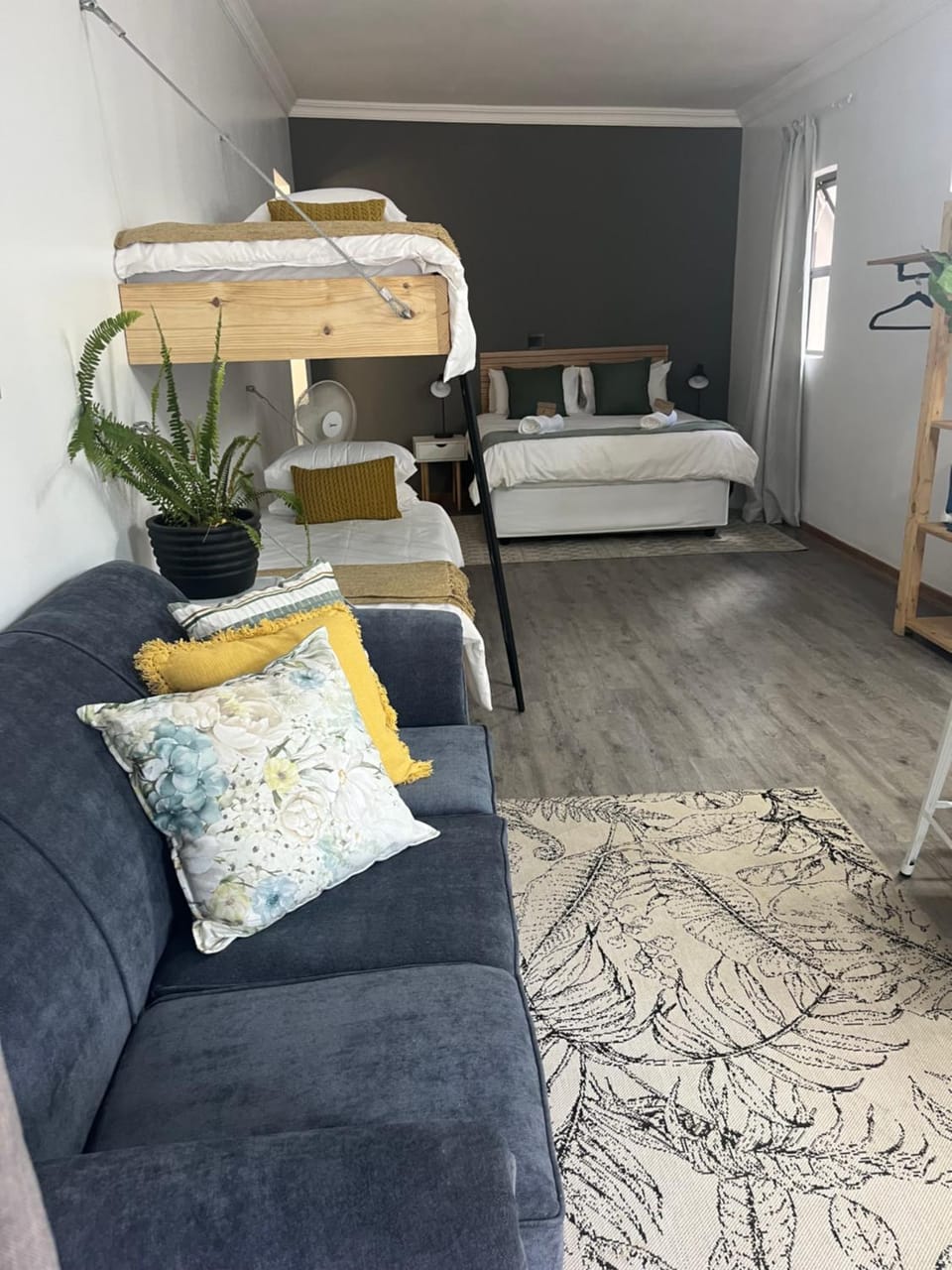 Bed, Living room, Photo of the whole room, Seating area, Bedroom, bunk bed