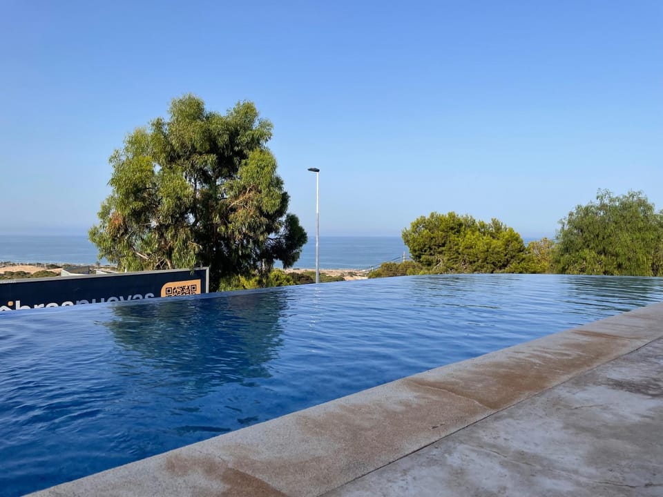 Pool view, Sea view, Swimming pool