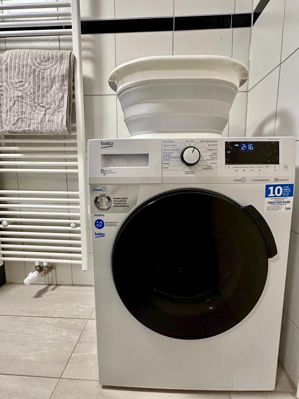 washing machine, dryer