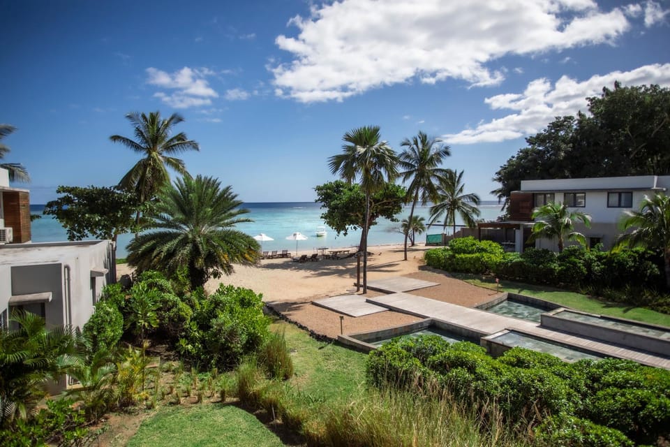 Garden, Sea view