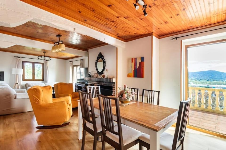 Living room, fireplace