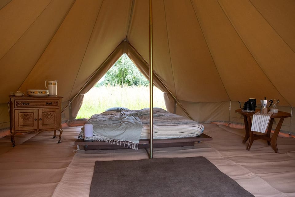 Rosephine Glamping Luxury tent in Ghent