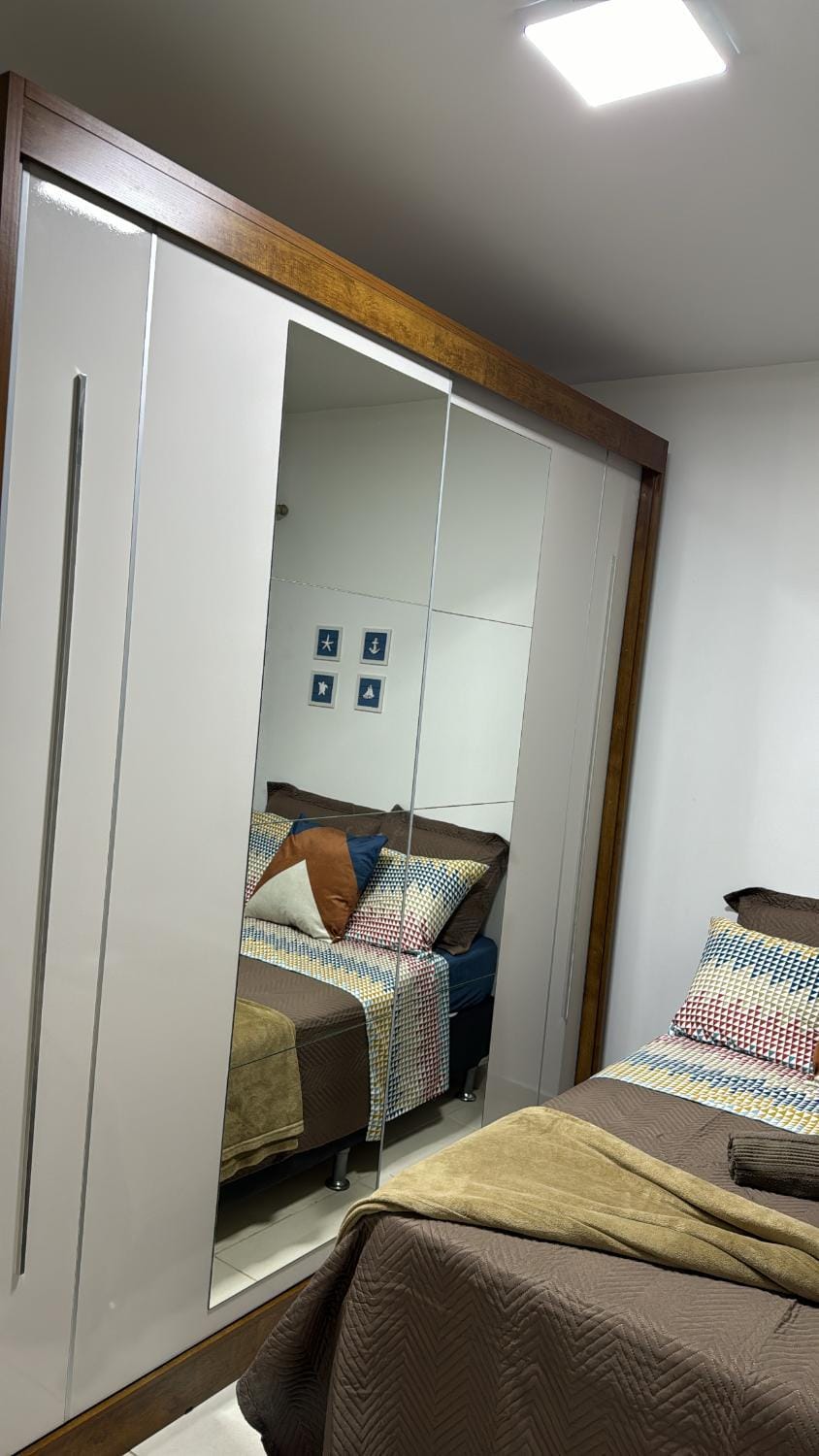 Apartamento Mar grosso 100 metros do MAR Apartment in Laguna
