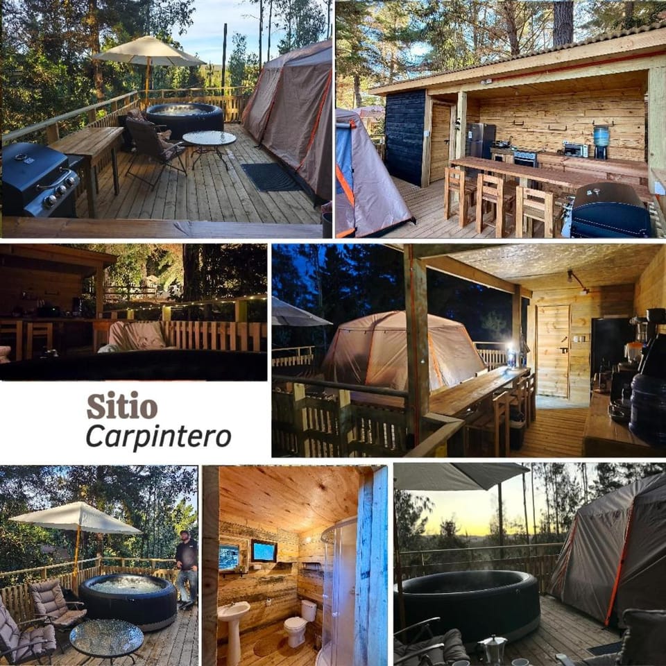 Glamping Puertecillo Surf & Camp Luxury tent in O'Higgins, Chile