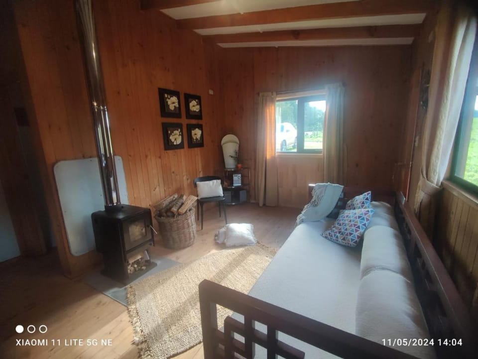 Bed, Living room, fireplace