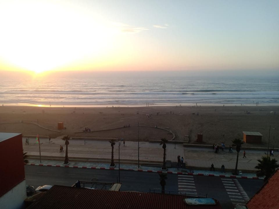 Natural landscape, Beach, Sunset