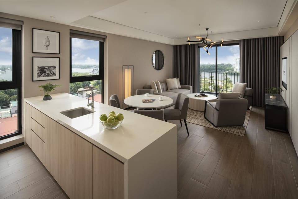 Living room, Dining area