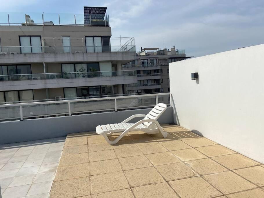 Balcony/Terrace, sunbed