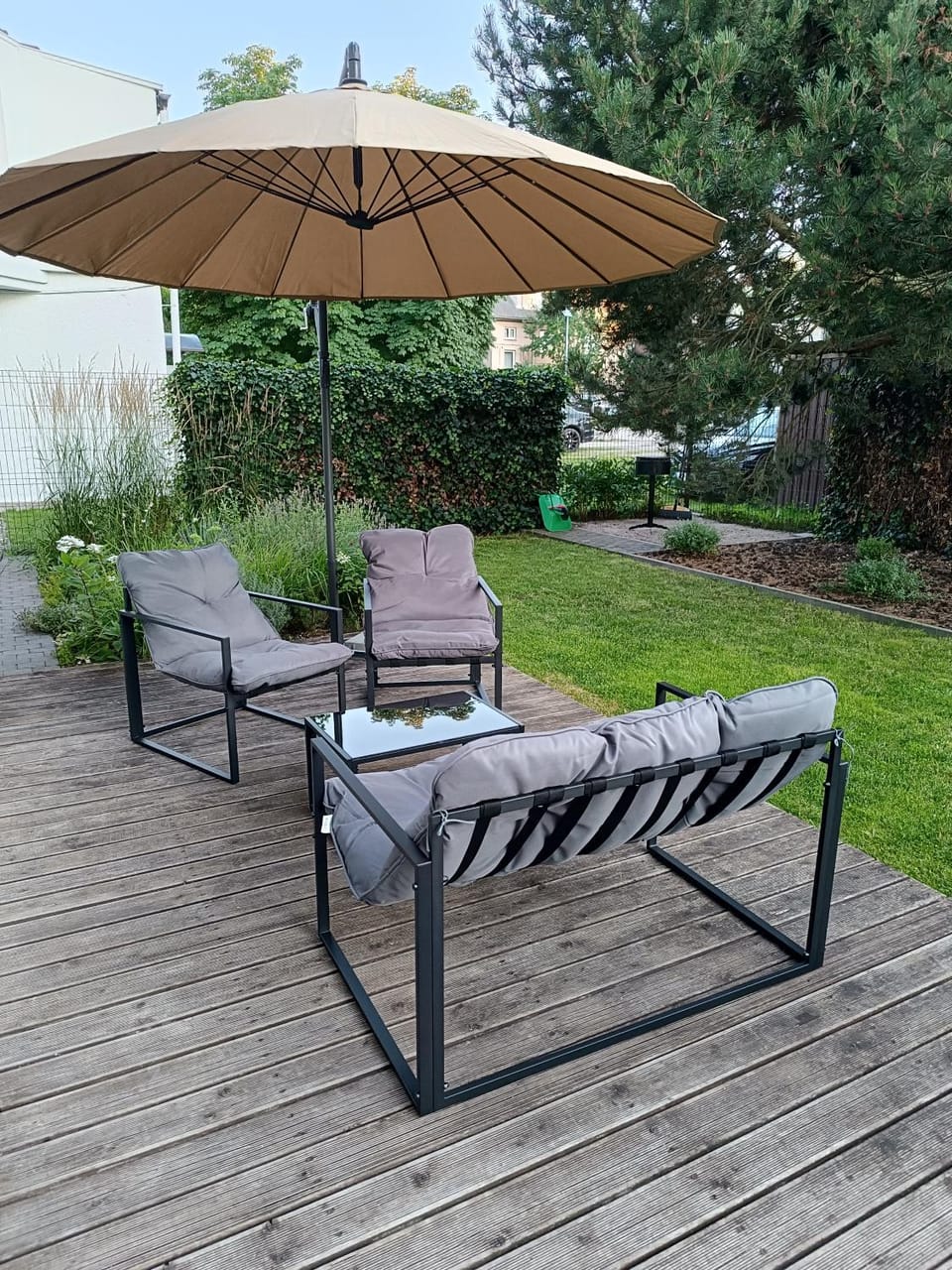 Patio, Garden, Garden view