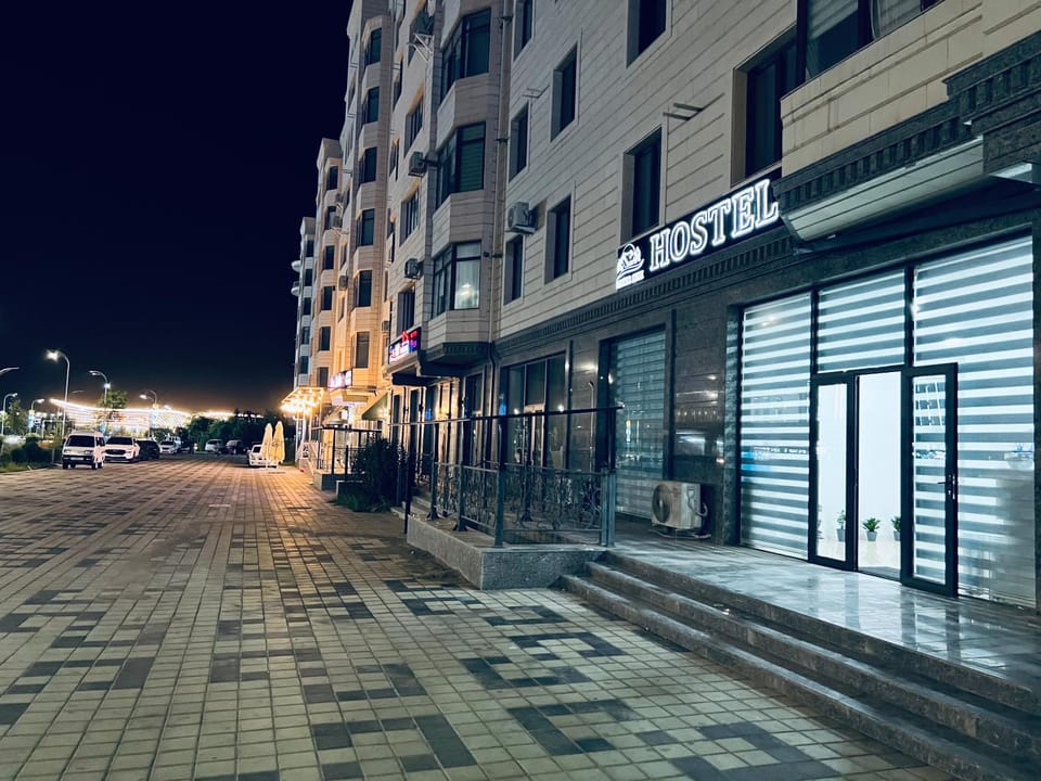 Property building, Night, Street view, Parking