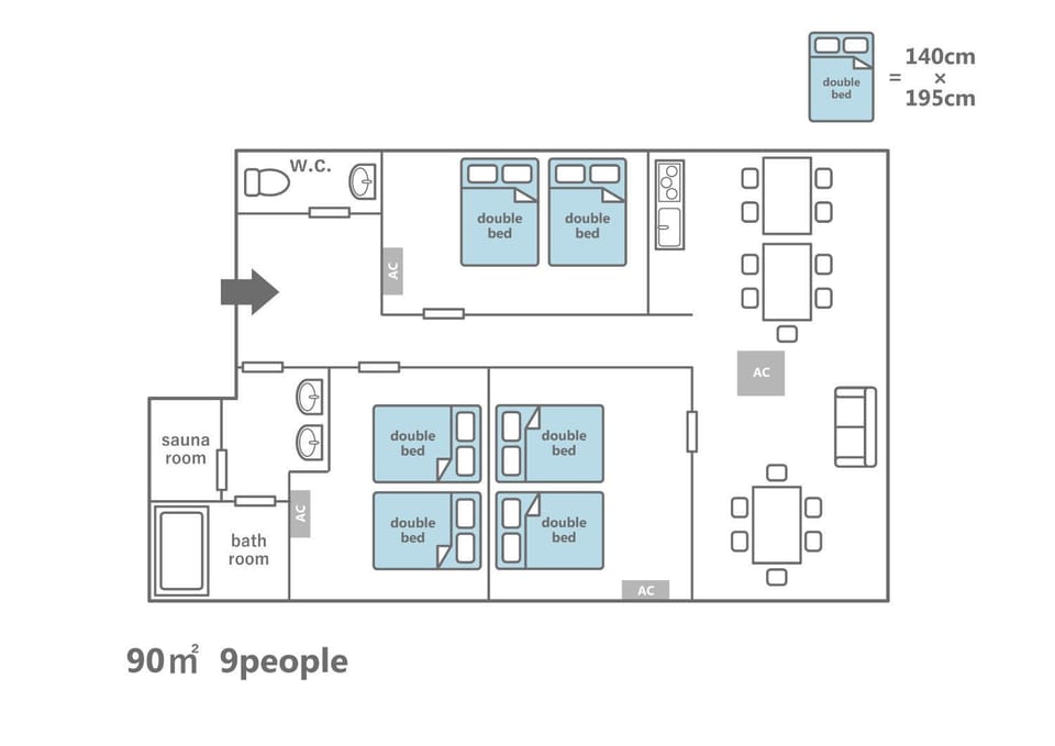 Bird Hostel Palace Side Suite Apartment in Kyoto