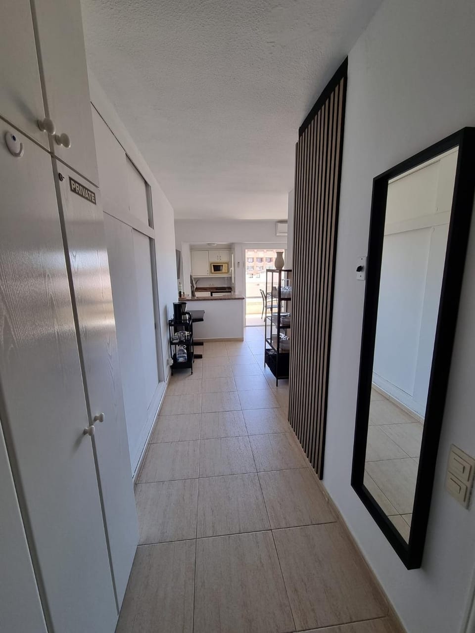 Kitchen or kitchenette, wardrobe