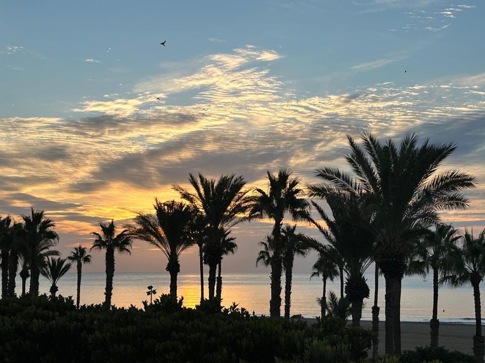 Natural landscape, Beach, Sea view, Sunrise