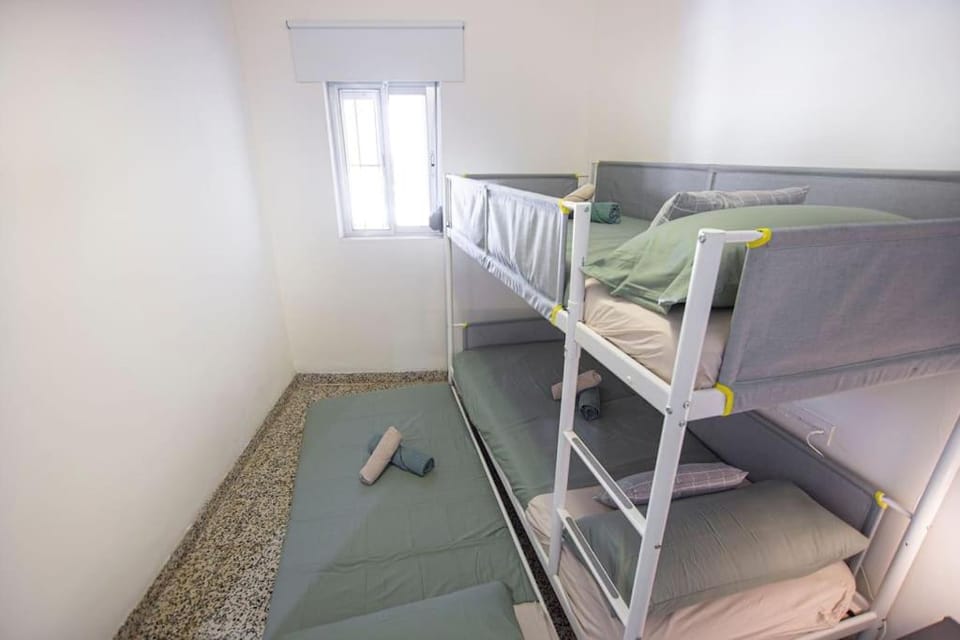Bed, Photo of the whole room, Bedroom, bunk bed