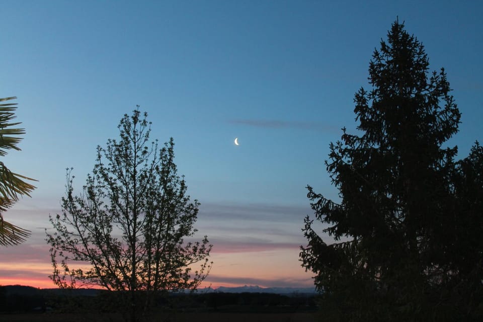 Natural landscape, Sunrise