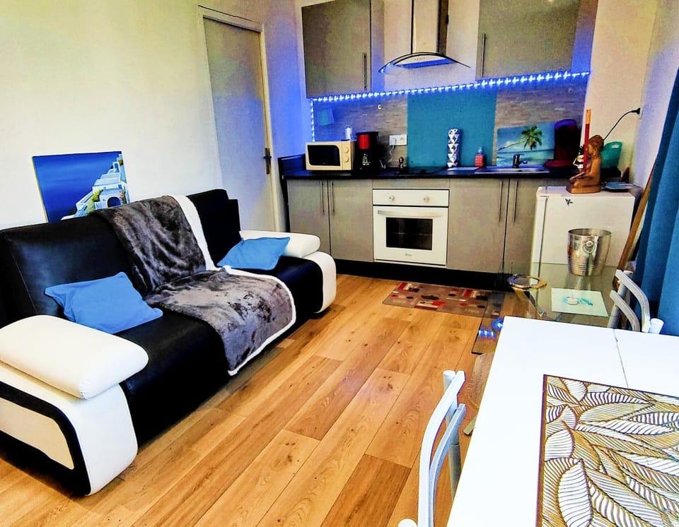 Kitchen or kitchenette, Seating area, Dining area, pet friendly, stove