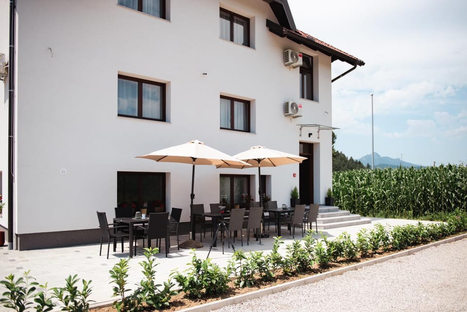 Property building, Patio, Day, Natural landscape