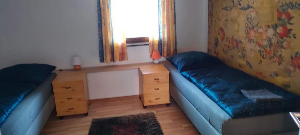 Property building, Living room, Bedroom