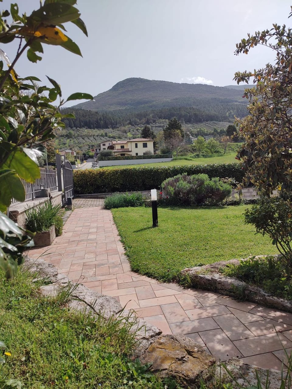 Spring, Natural landscape, Garden, Garden view, Mountain view