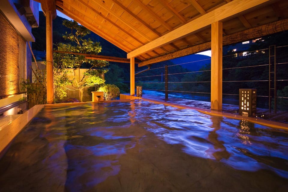 Hot Spring Bath, Open Air Bath, Public Bath