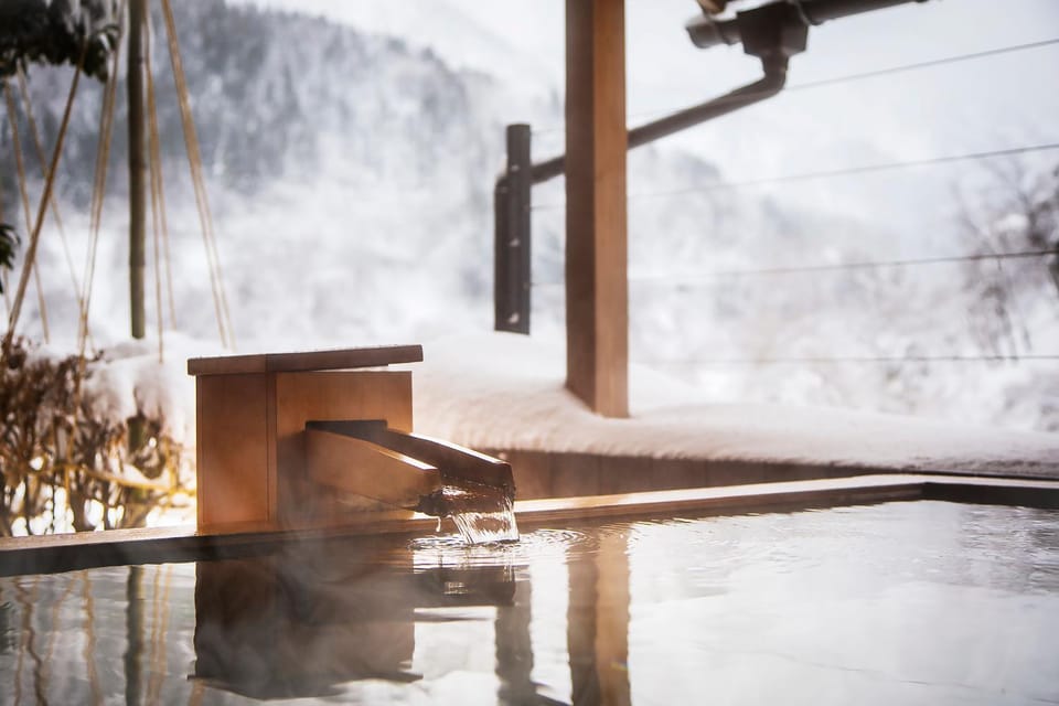 Winter, Open Air Bath