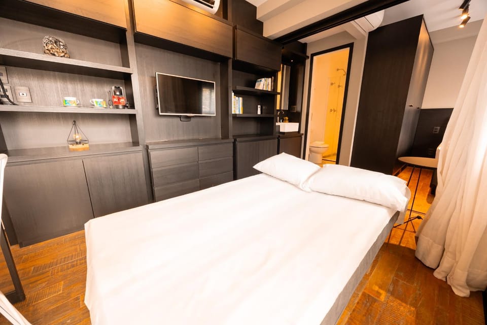 Easy Star - Living Design - Apartamentos com vaga de garagem na Vila Madalena Apartment in Sao Paulo City