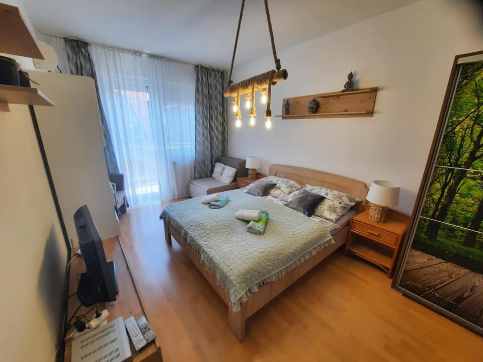Zöld Béka Apartmanok Kölcsey II Apartment in Hungary