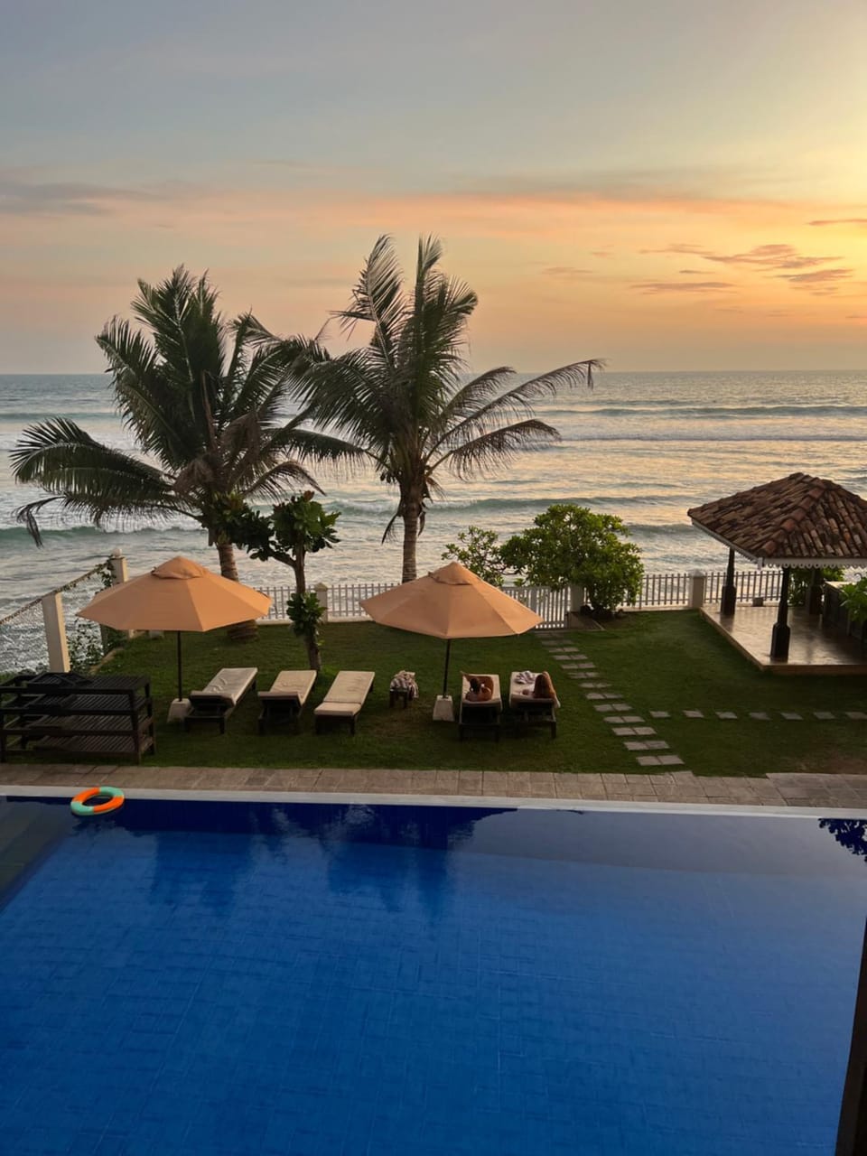 Day, Natural landscape, Beach, Pool view, Sea view, Swimming pool, Sunrise, Sunset