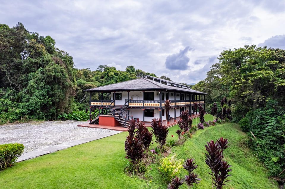 Property building, Day, Natural landscape, Garden, View (from property/room), Garden view, Landmark view