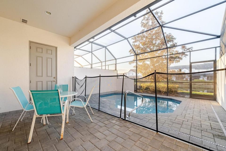 Patio, Day, Pool view, Swimming pool