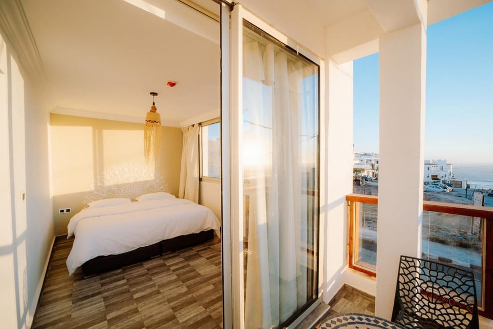 Balcony/Terrace, Photo of the whole room, Bedroom, Sea view