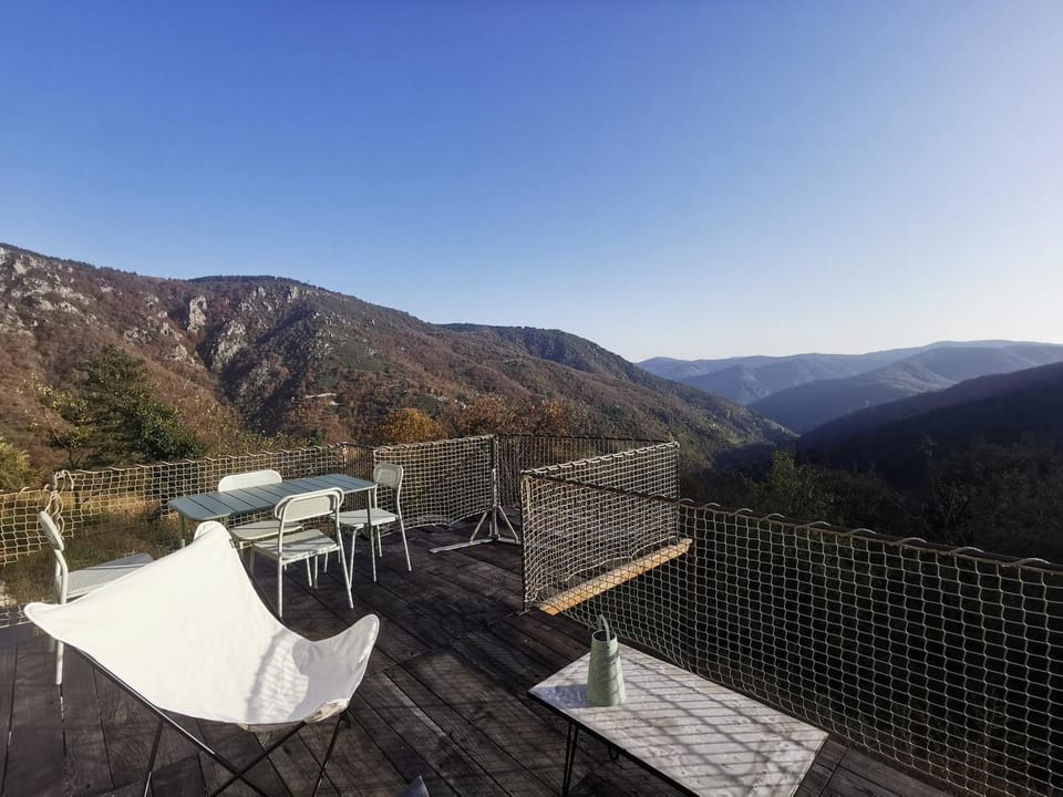 Day, Natural landscape, Solarium, View (from property/room), Balcony/Terrace, Mountain view