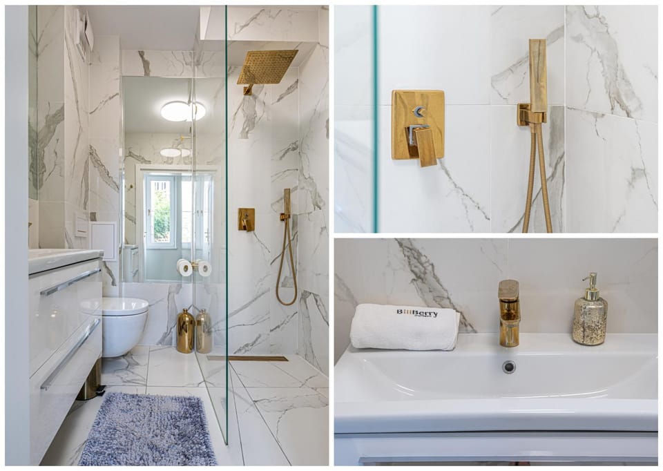 Shower, Bathroom, towels
