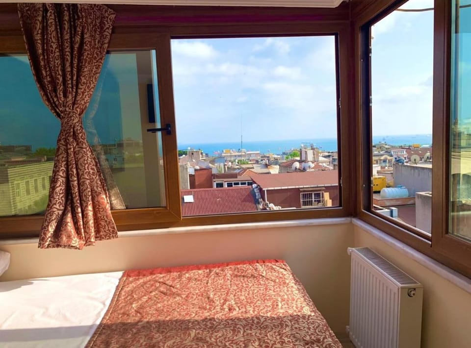 View (from property/room), Bedroom, Sea view