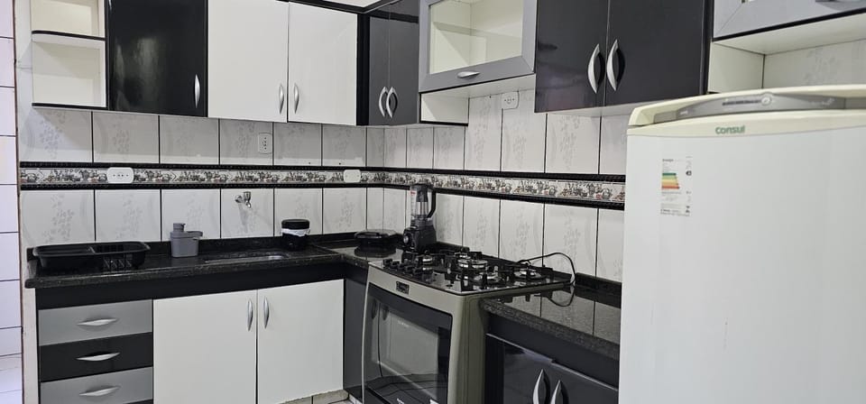 Kitchen or kitchenette, oven, stove