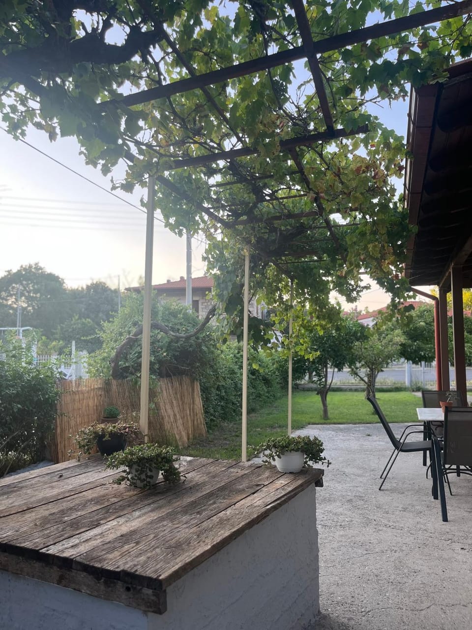 Patio, Spring, Day, Garden, Garden view