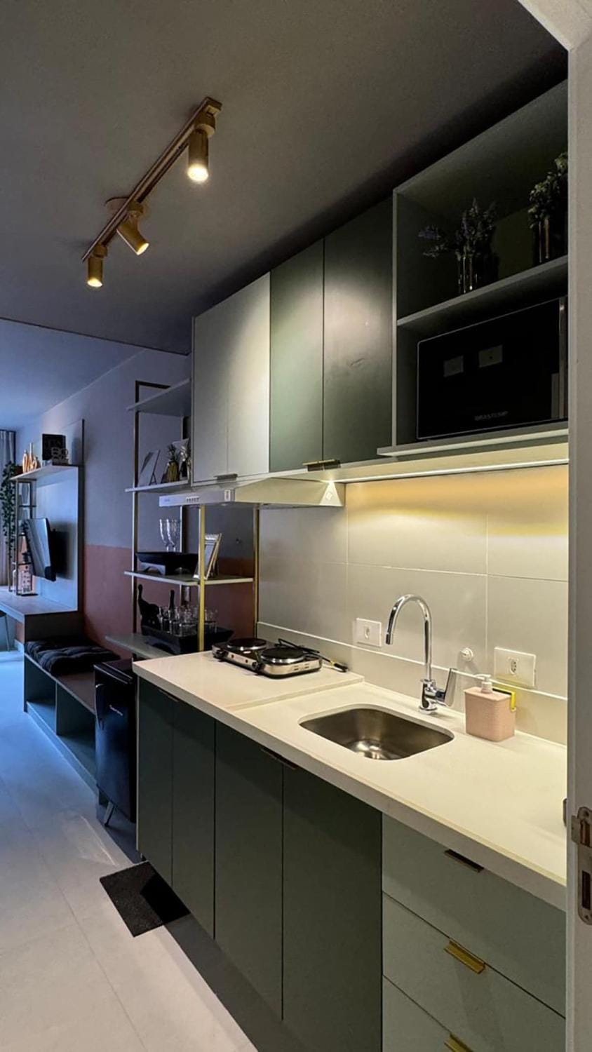 Studio novo cama Queen prox Metrô Paraiso IVM34 Apartment in Sao Paulo City