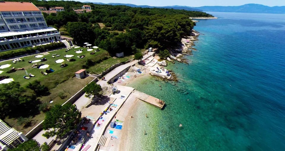 Nearby landmark, Bird's eye view, Summer, Beach
