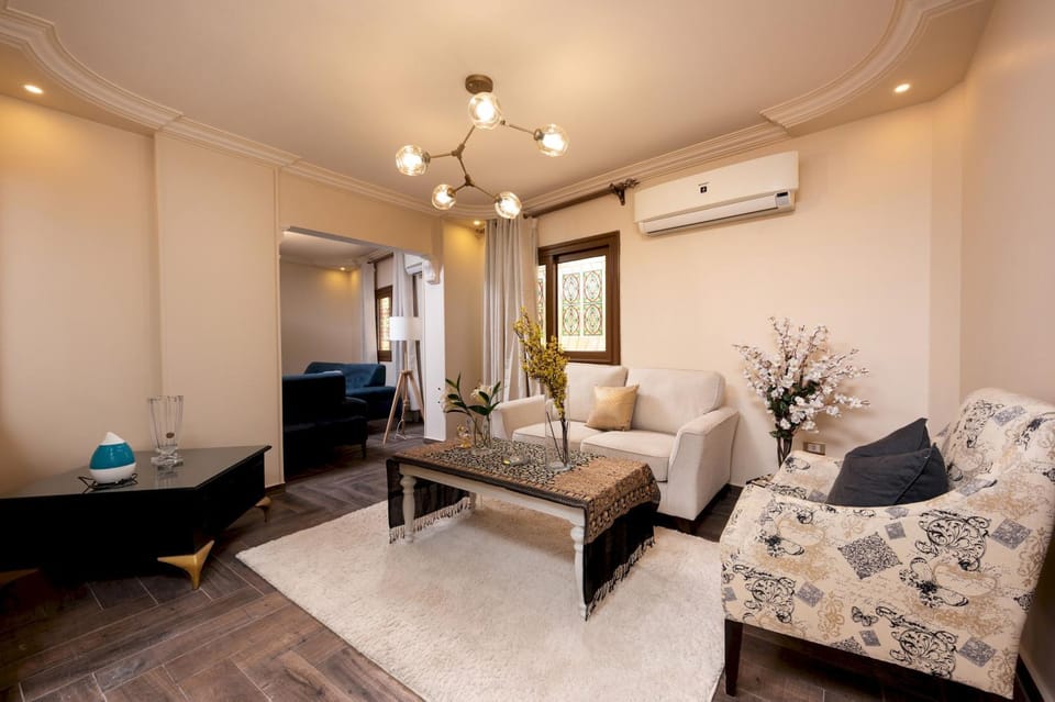 Living room, Seating area, air conditioner