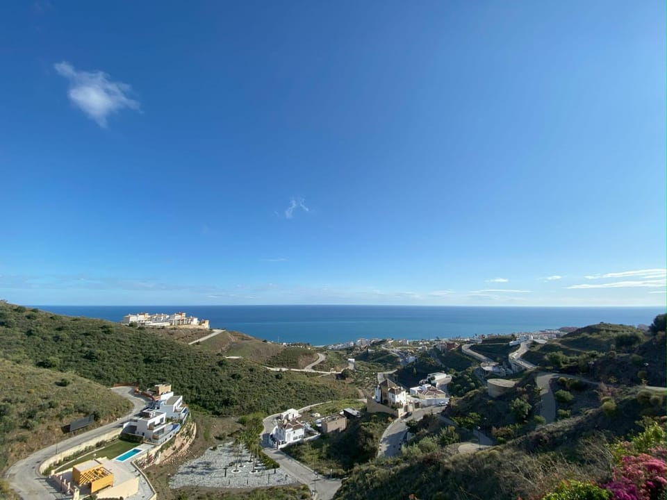 Natural landscape, Mountain view, Sea view